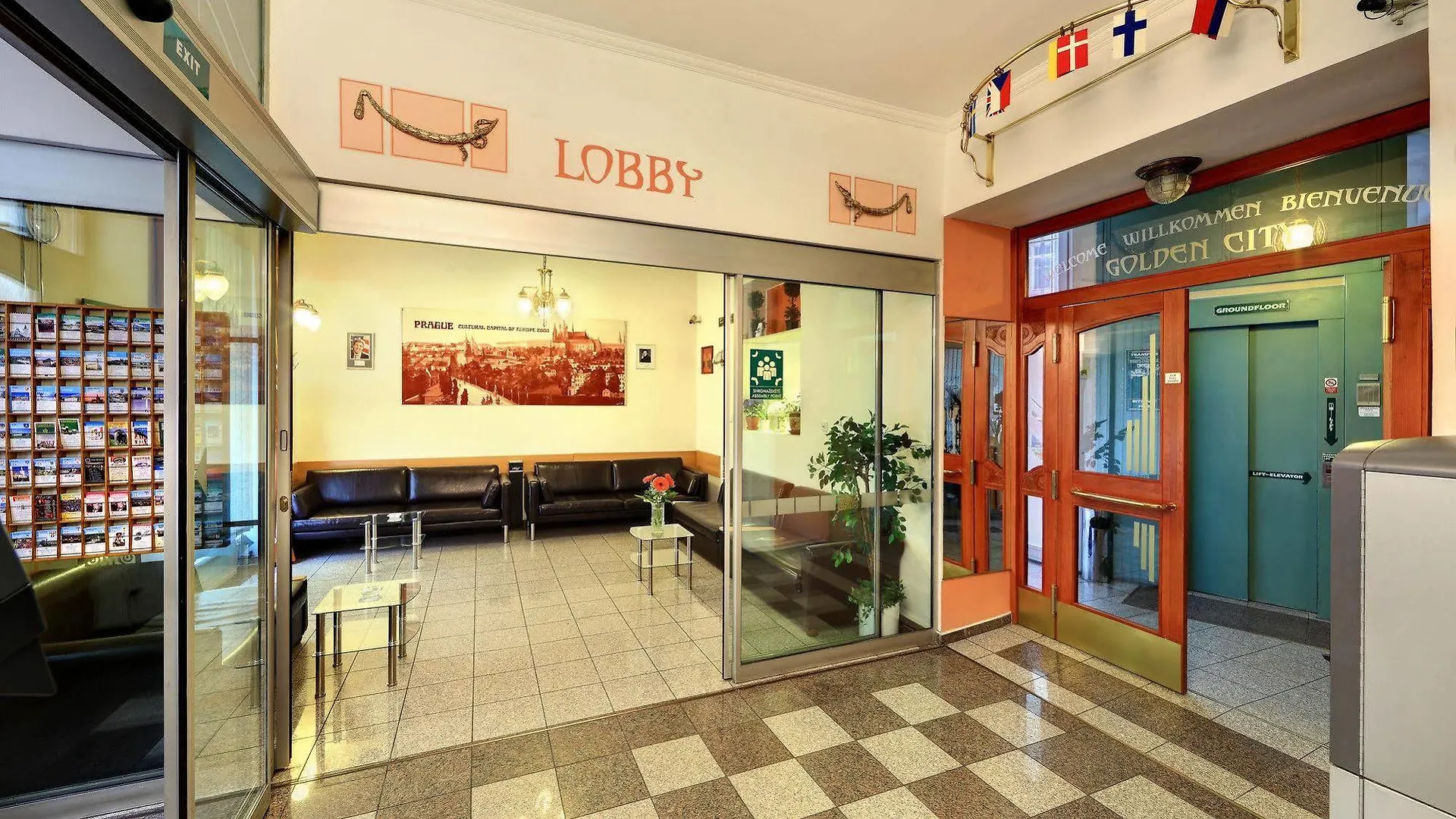 Hotel Golden City Garni Prague 3*,  Czech Republic